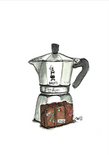 Laden Sie das Bild in den Galerie-Viewer, "Große Reise" Bialetti