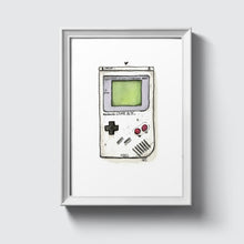 Laden Sie das Bild in den Galerie-Viewer, Gameboy Classic (Retro / Original) - Illustration
