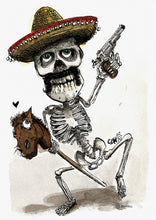 Laden Sie das Bild in den Galerie-Viewer, 4er-Set Postkarten: Kuh, Giraffen, Dino, Skelett