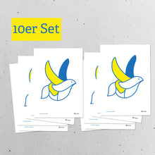 Laden Sie das Bild in den Galerie-Viewer, PeaceBird - UKRAINE - EDITION  (Chris Hillus) (90% wird gespendet)