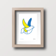 Laden Sie das Bild in den Galerie-Viewer, PeaceBird - UKRAINE - EDITION  (Chris Hillus) (90% wird gespendet)