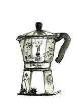 Laden Sie das Bild in den Galerie-Viewer, Bialetti Illustration Post Malone Edition