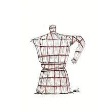 Laden Sie das Bild in den Galerie-Viewer, NEU! Bialetti Love - COFFEE ART / LIMITED EDTION (Fine-Art Print 50x70 cm)