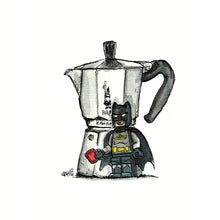 Laden Sie das Bild in den Galerie-Viewer, NEU! Bialetti Love - COFFEE ART / LIMITED EDTION (Fine-Art Print 50x70 cm)