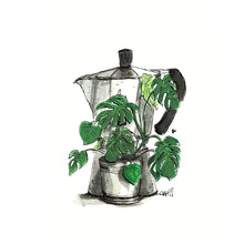 Laden Sie das Bild in den Galerie-Viewer, NEU! Bialetti Love - COFFEE ART / LIMITED EDTION (Fine-Art Print 50x70 cm)
