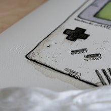 Laden Sie das Bild in den Galerie-Viewer, Gameboy Classic (Retro / Original) - Illustration