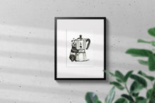 Laden Sie das Bild in den Galerie-Viewer, Bialetti mit Panda Illustration
