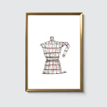 Laden Sie das Bild in den Galerie-Viewer, Christo Bialetti Illustration
