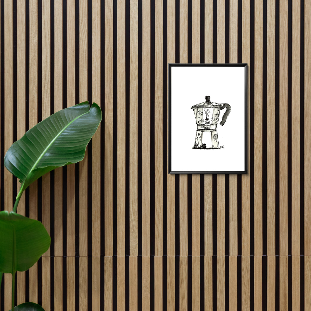 Bialetti Illustration Post Malone Edition