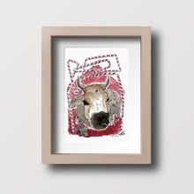 Laden Sie das Bild in den Galerie-Viewer, &quot;Cranberry Cow&quot; Illustration
