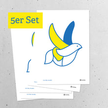 Laden Sie das Bild in den Galerie-Viewer, PeaceBird - UKRAINE - EDITION  (Chris Hillus) (90% wird gespendet)
