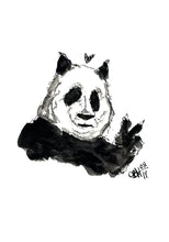 Laden Sie das Bild in den Galerie-Viewer, &quot;Peace Panda ✌🏻&quot; Illustration
