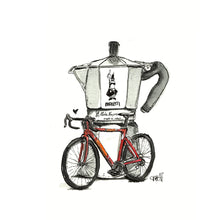 Laden Sie das Bild in den Galerie-Viewer, NEU! Bialetti Love - COFFEE ART / LIMITED EDTION (Fine-Art Print 50x70 cm)
