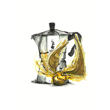 Laden Sie das Bild in den Galerie-Viewer, NEU! Bialetti Love - COFFEE ART / LIMITED EDTION (Fine-Art Print 50x70 cm)
