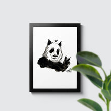 Laden Sie das Bild in den Galerie-Viewer, &quot;Peace Panda ✌🏻&quot; Illustration
