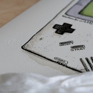 Gameboy Classic (Retro / Original) - Illustration